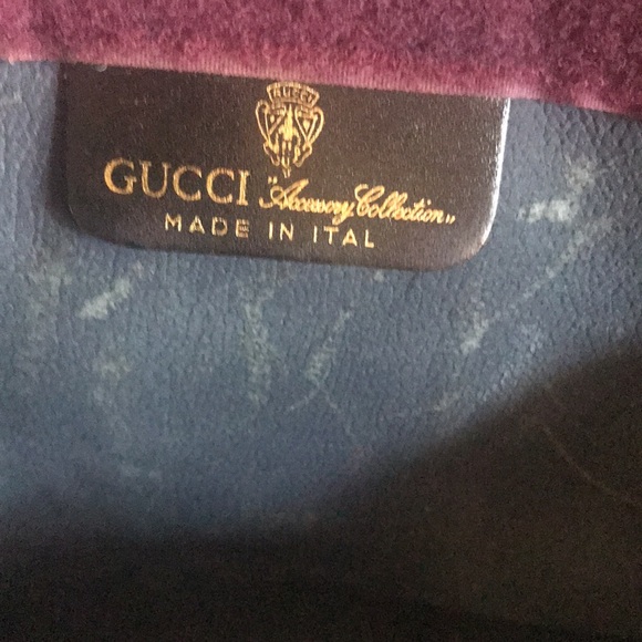 GUCCI SUEDE POUCH - Picture 10 of 14